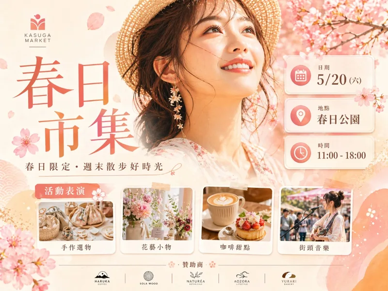 AI 海報設計範例